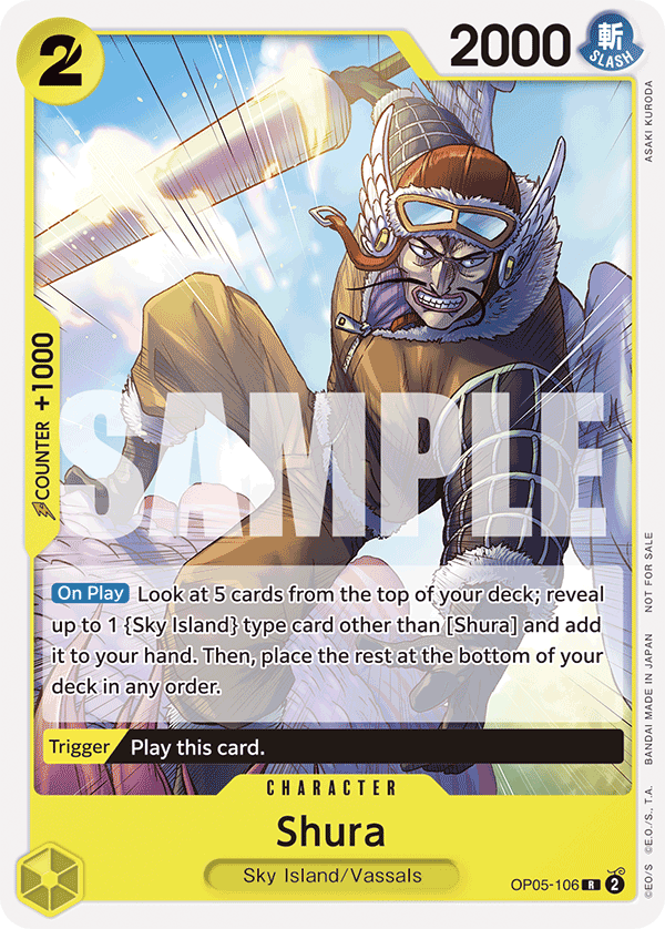 Shura - onepiece TCG Card