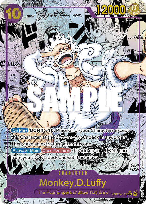 Monkey.D.Luffy - onepiece TCG Card