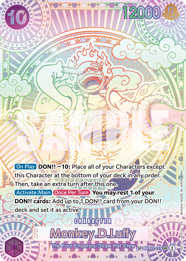 Monkey.D.Luffy - onepiece TCG Card