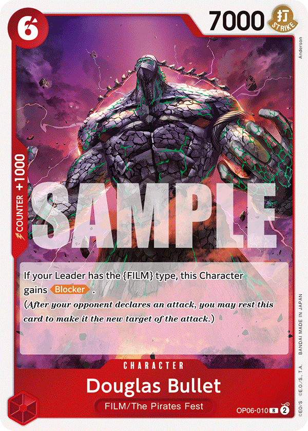 Douglas Bullet - onepiece TCG Card