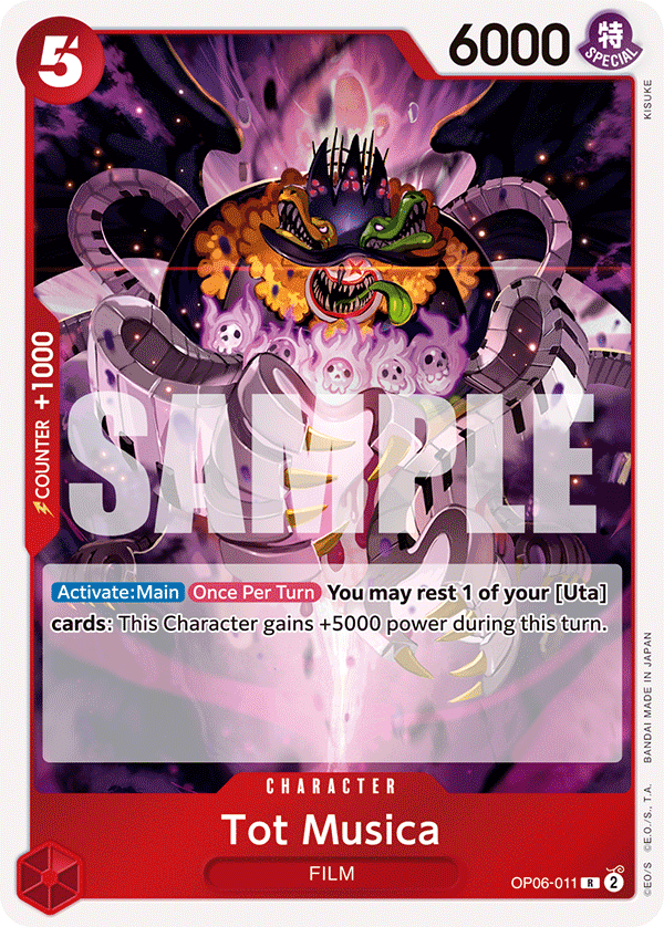 Tot Musica - onepiece TCG Card