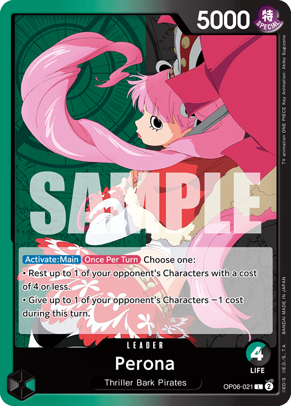 Perona - onepiece TCG Card