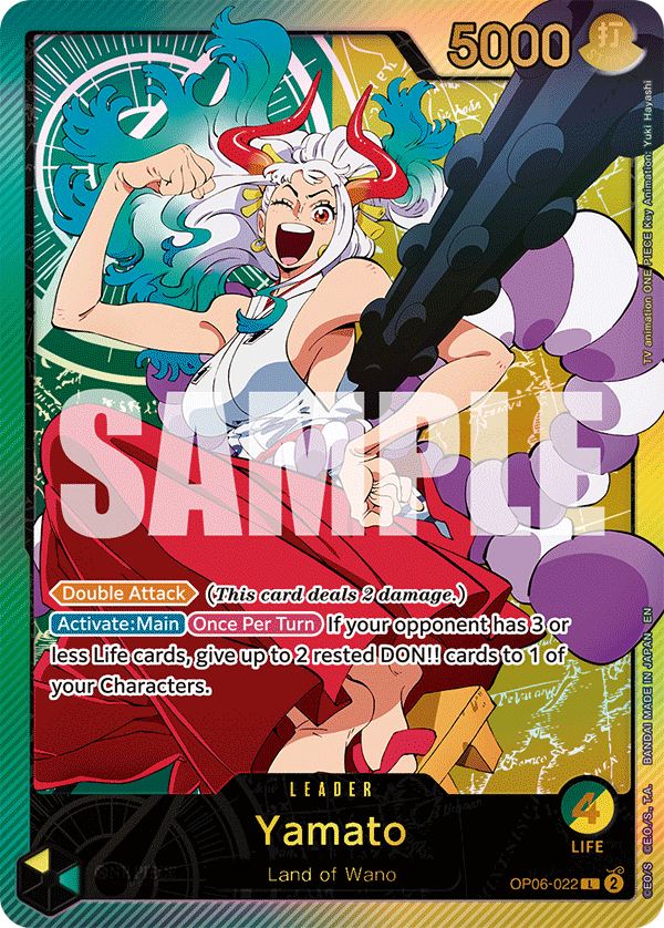 Yamato - onepiece TCG Card