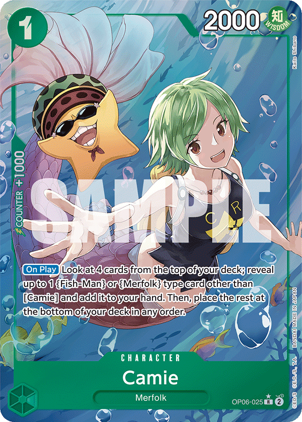 Camie - onepiece TCG Card