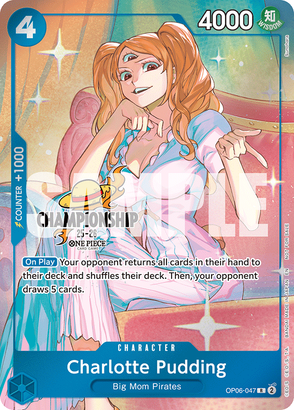 Charlotte Pudding - onepiece TCG Card