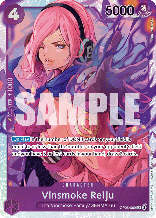 Vinsmoke Reiju - onepiece TCG Card