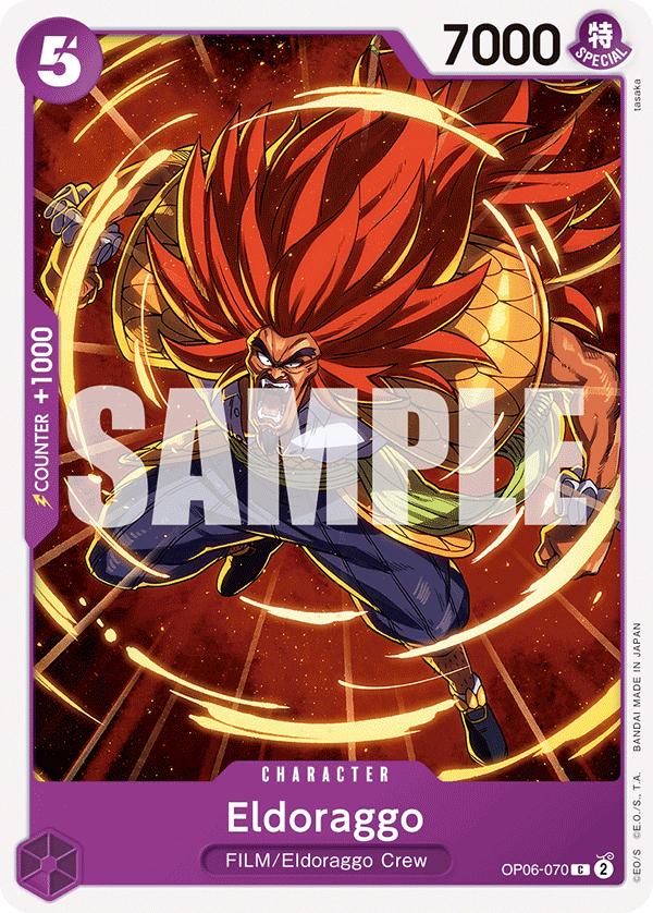 Eldoraggo - onepiece TCG Card