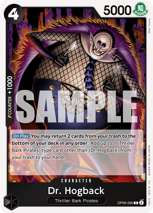 Dr. Hogback - onepiece TCG Card