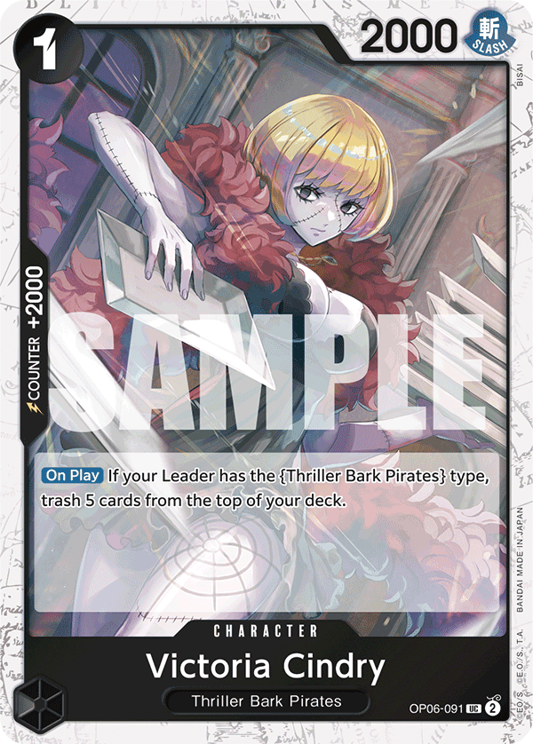 Victoria Cindry - onepiece TCG Card