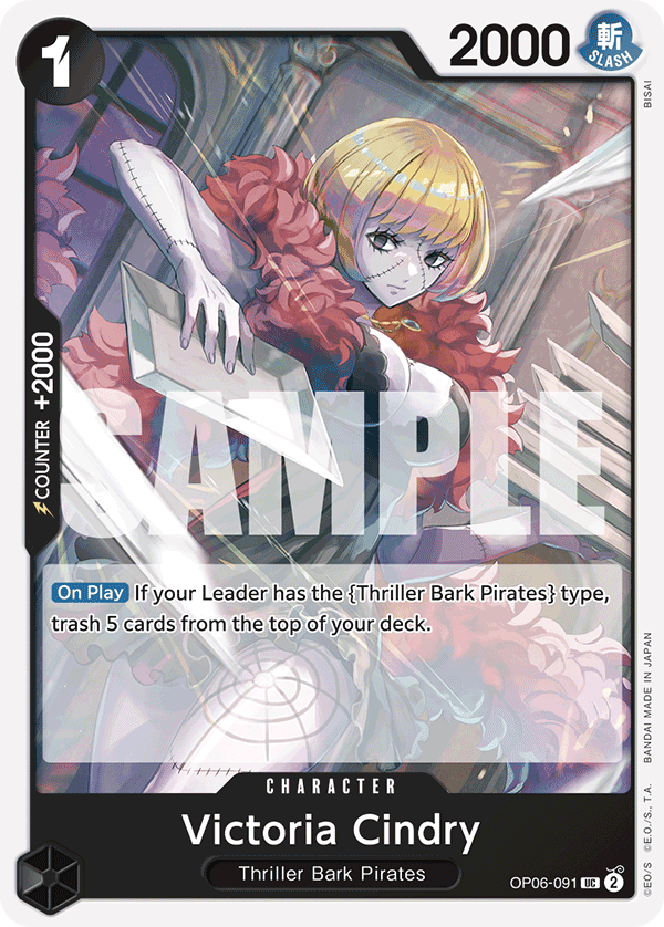 Victoria Cindry - onepiece TCG Card