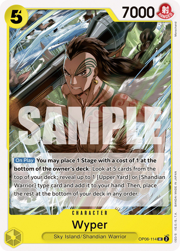 Wyper - onepiece TCG Card