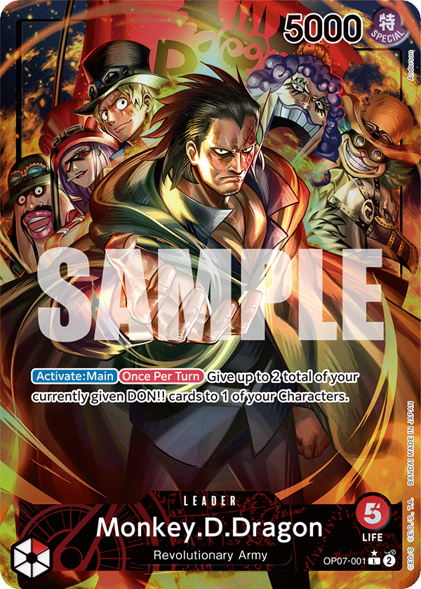 Monkey.D.Dragon - onepiece TCG Card