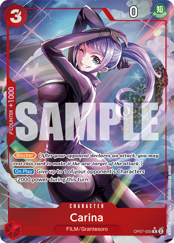 Carina - onepiece TCG Card