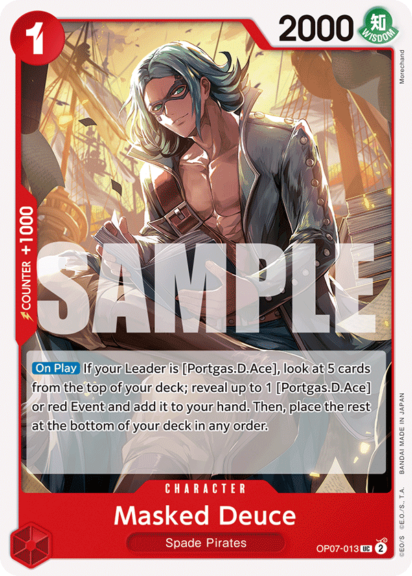 Masked Deuce - onepiece TCG Card