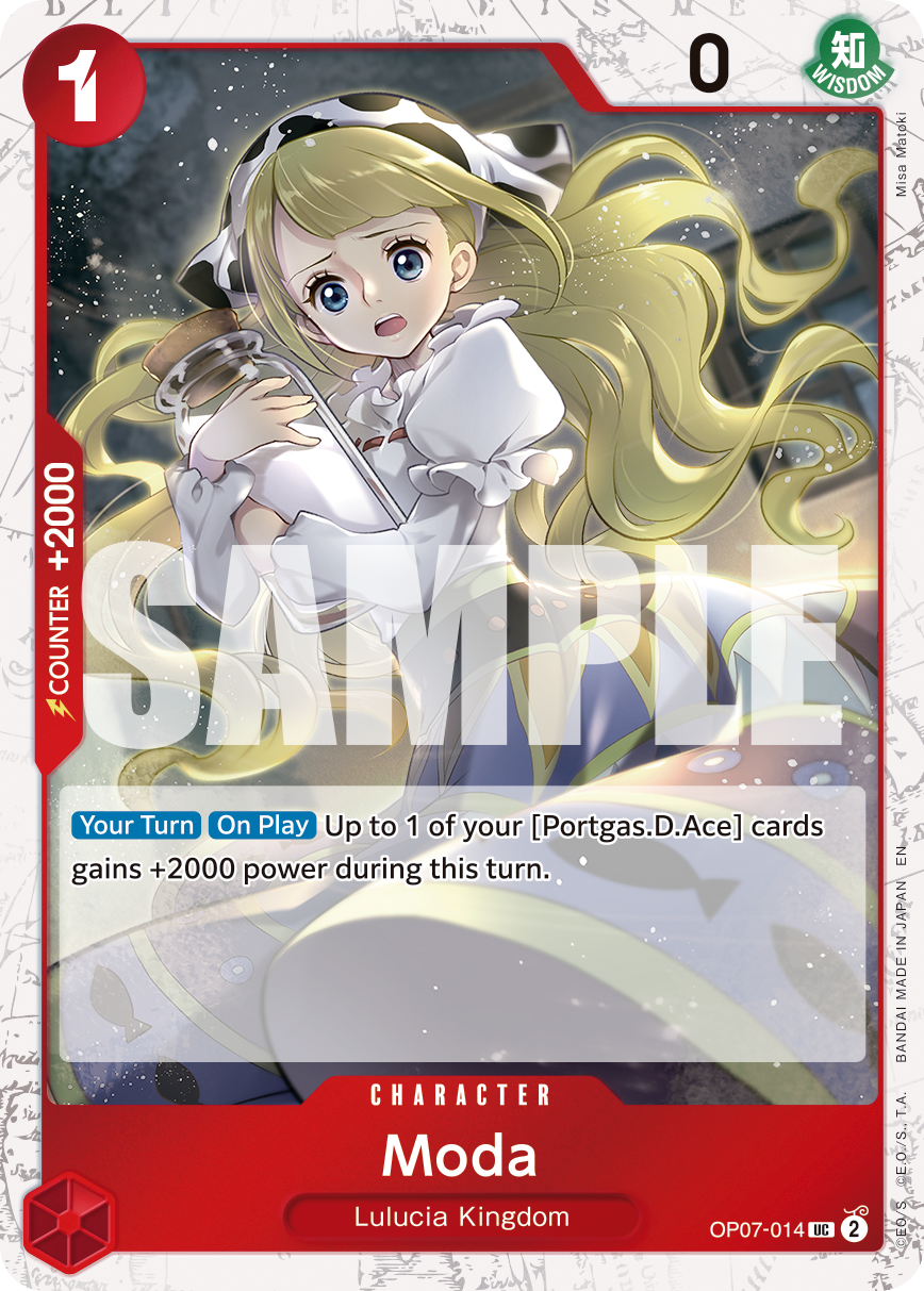 Moda - onepiece TCG Card