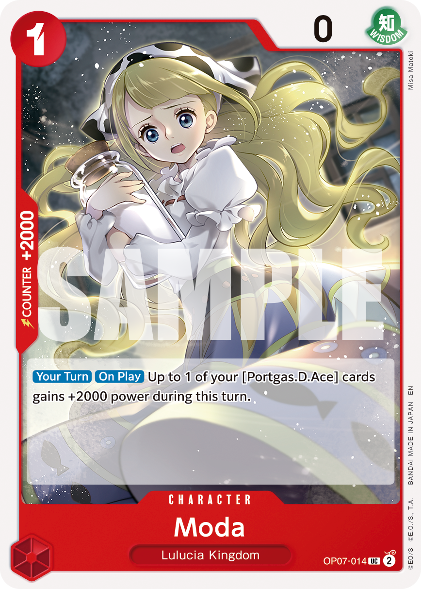 Moda - onepiece TCG Card