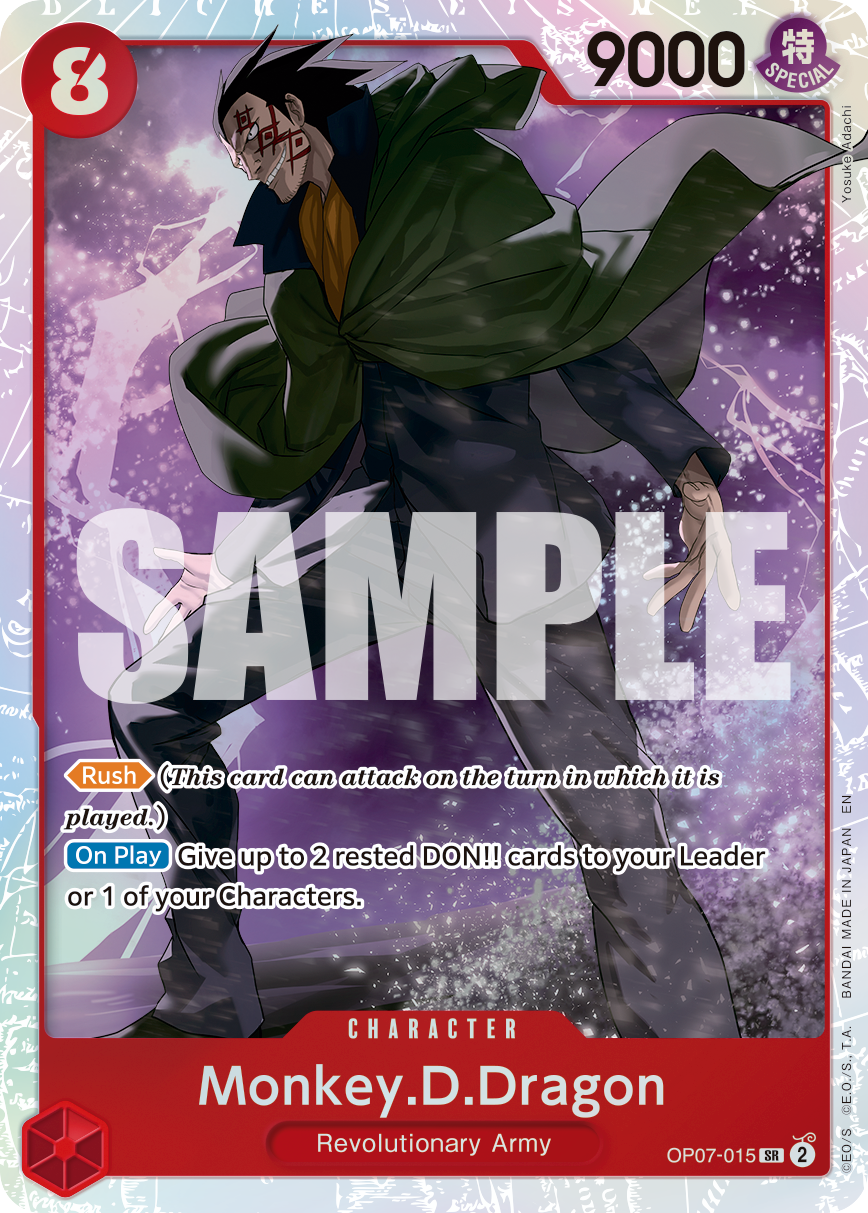 Monkey.D.Dragon - onepiece TCG Card