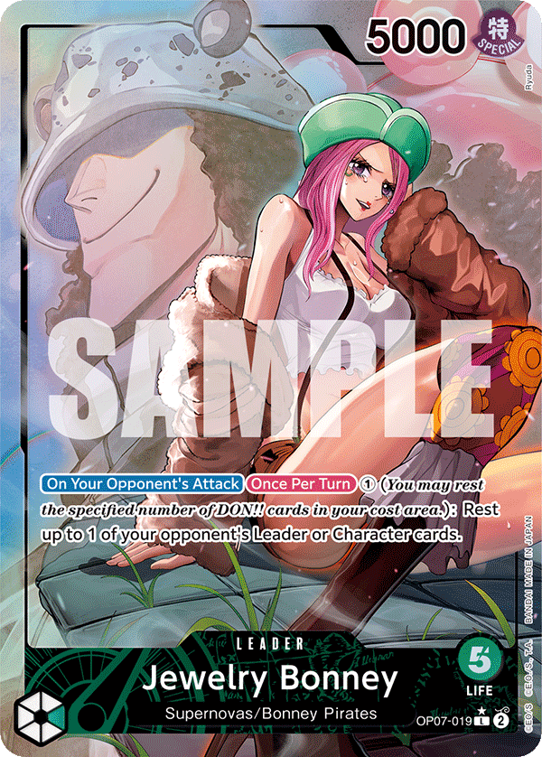 Jewelry Bonney - onepiece TCG Card