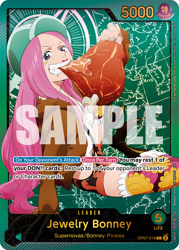 Jewelry Bonney - onepiece TCG Card