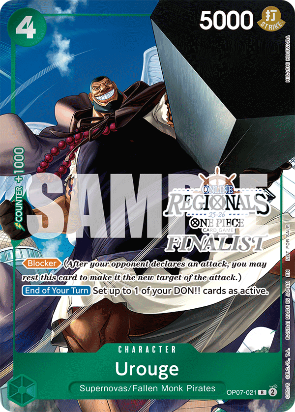 Urouge - onepiece TCG Card