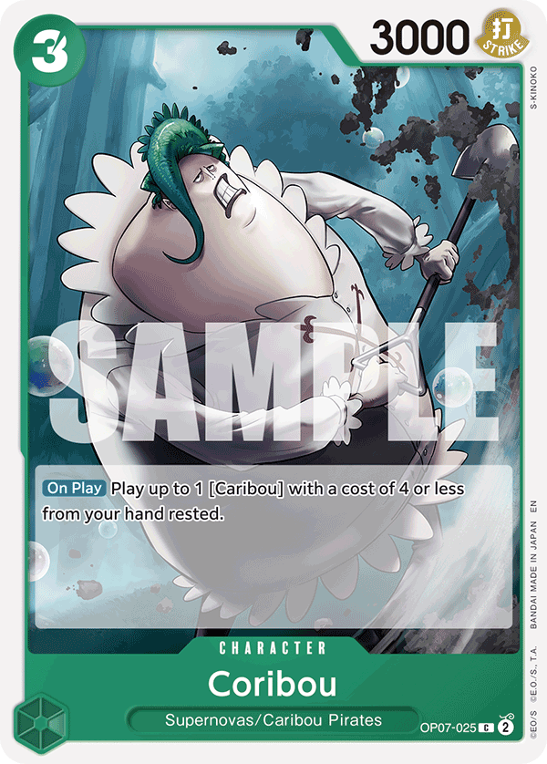 Coribou - onepiece TCG Card