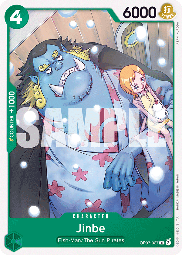 Jinbe - onepiece TCG Card
