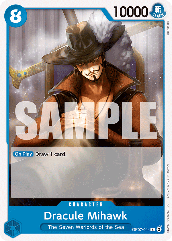 Dracule Mihawk - onepiece TCG Card