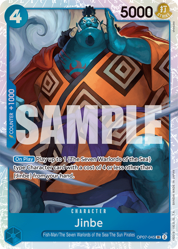 Jinbe - onepiece TCG Card