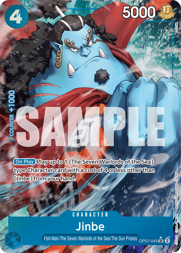 Jinbe - onepiece TCG Card