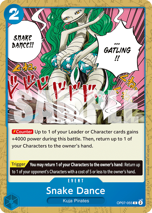 Snake Dance - onepiece TCG Card