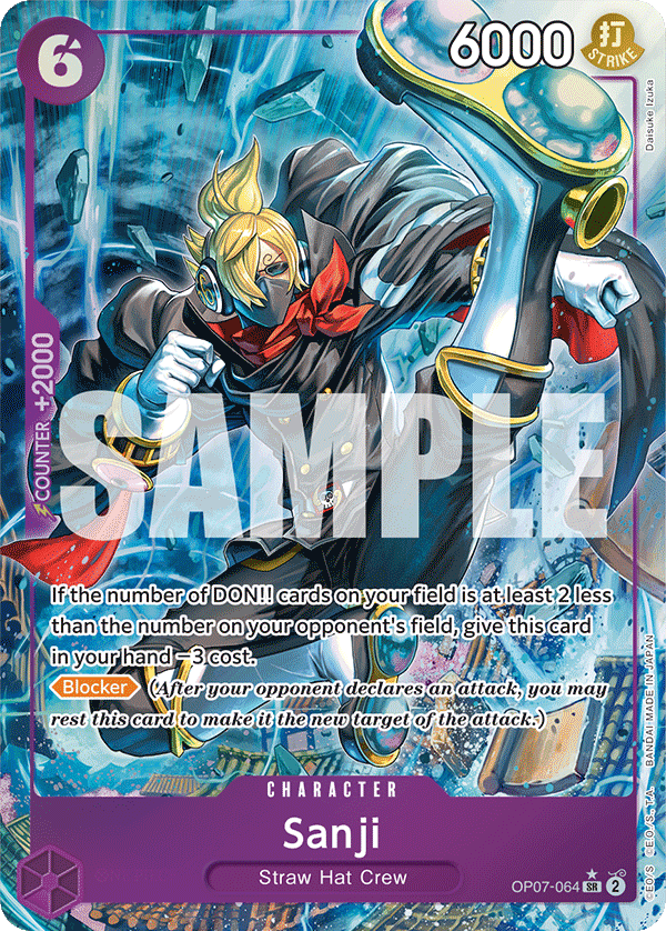 Sanji - onepiece TCG Card