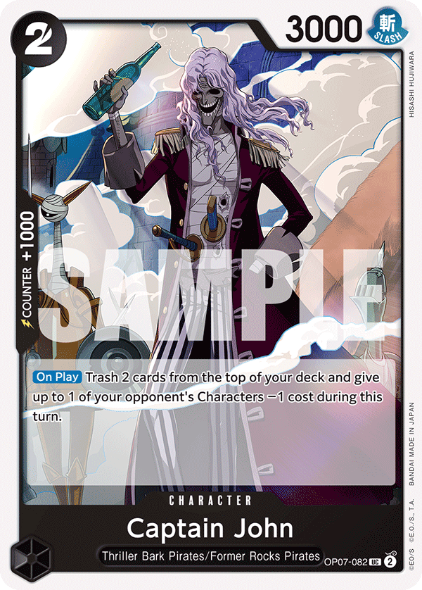 Captain John - onepiece TCG Card