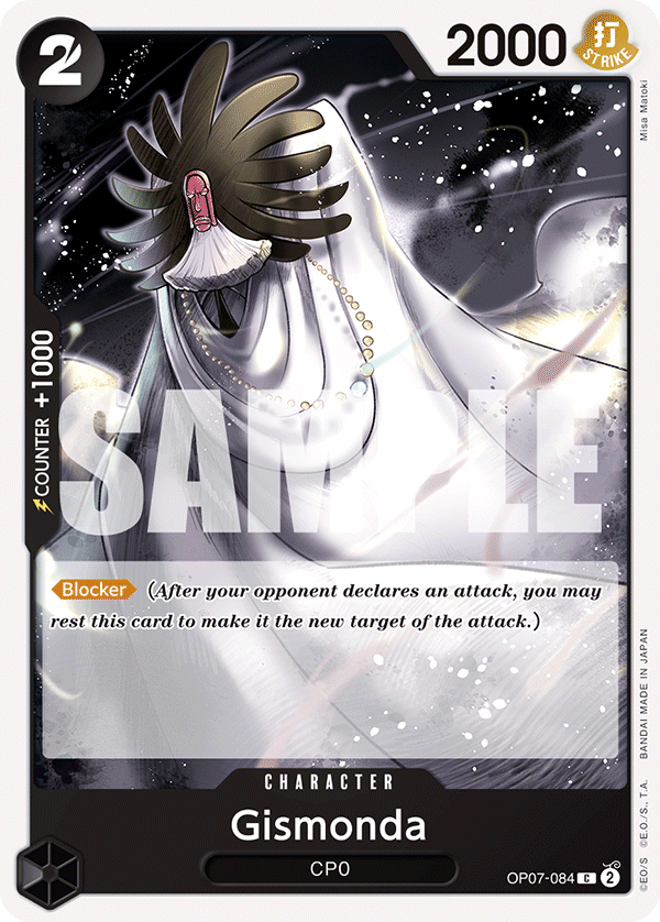 Gismonda - onepiece TCG Card