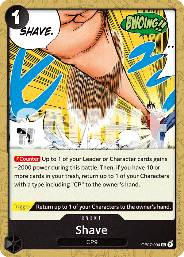Shave - onepiece TCG Card