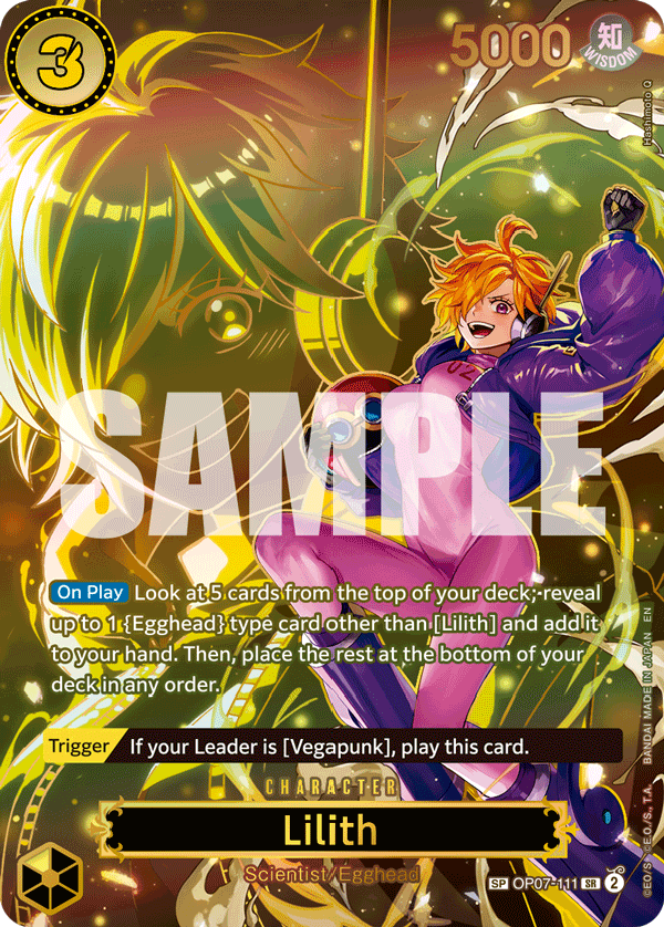 Lilith - onepiece TCG Card