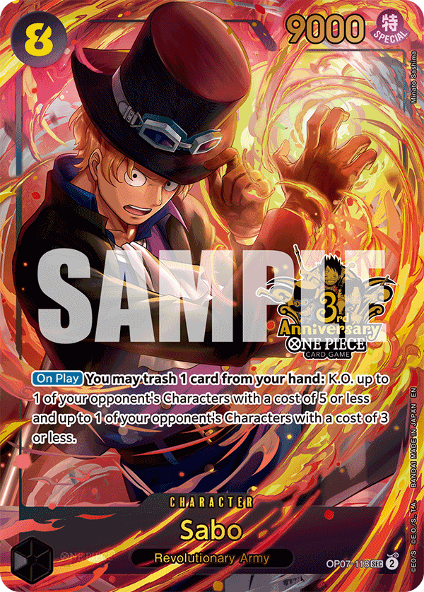 Sabo - onepiece TCG Card