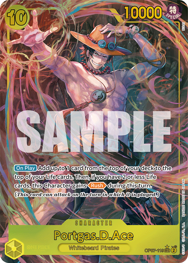 Portgas.D.Ace - onepiece TCG Card