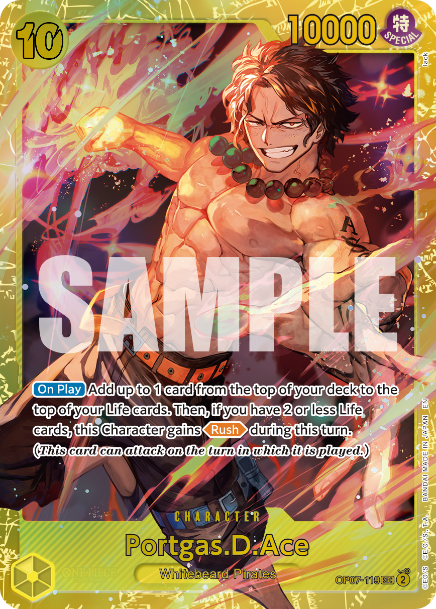 Portgas.D.Ace - onepiece TCG Card