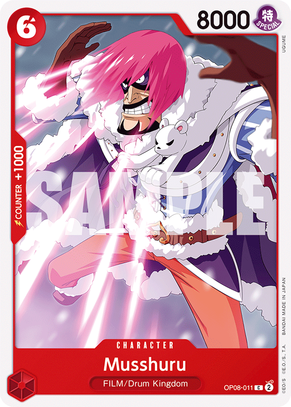 Musshuru - onepiece TCG Card