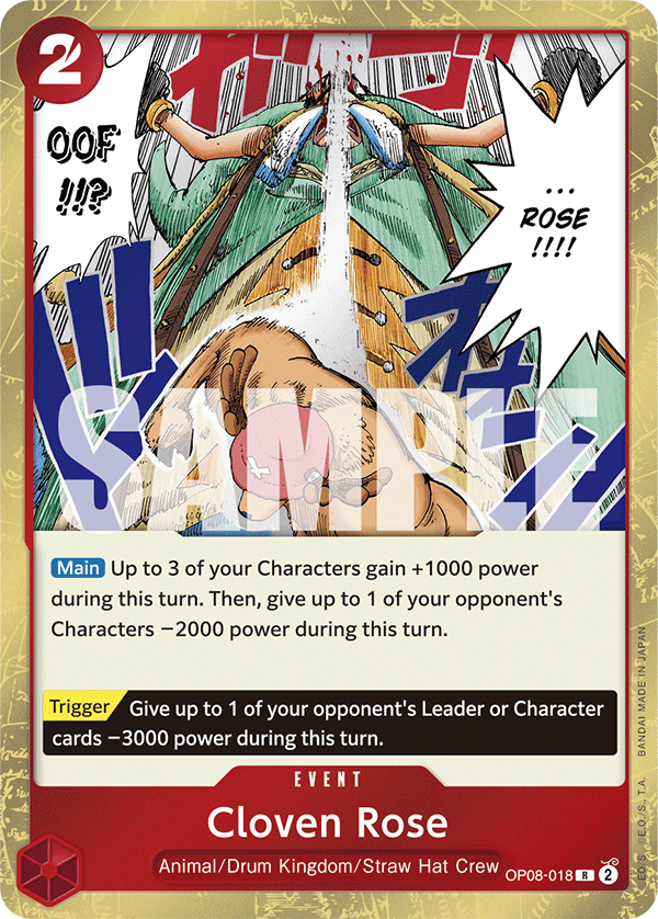 Cloven Rose - onepiece TCG Card