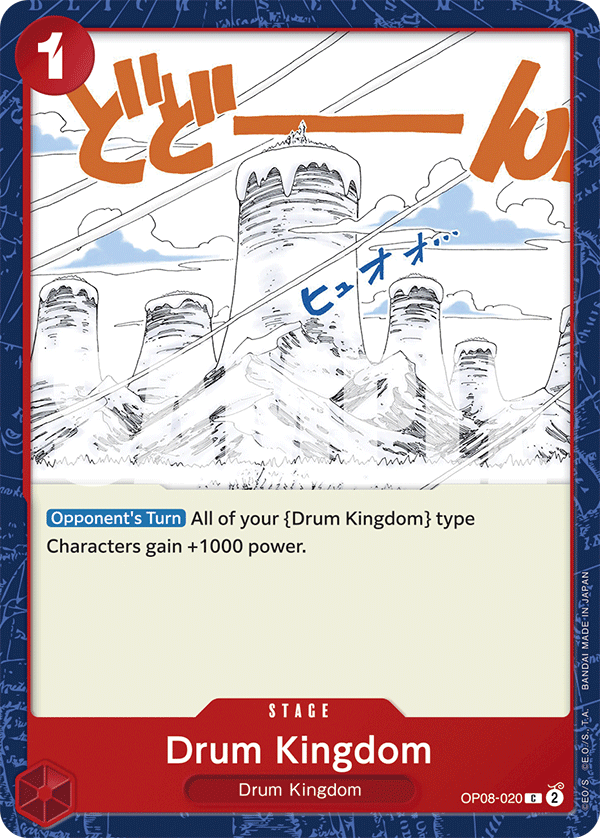 Drum Kingdom - onepiece TCG Card