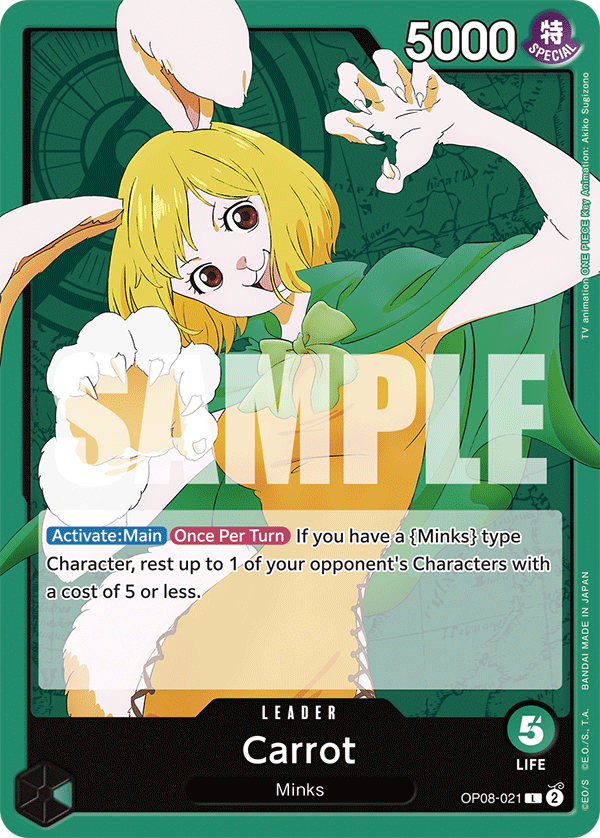 Carrot - onepiece TCG Card