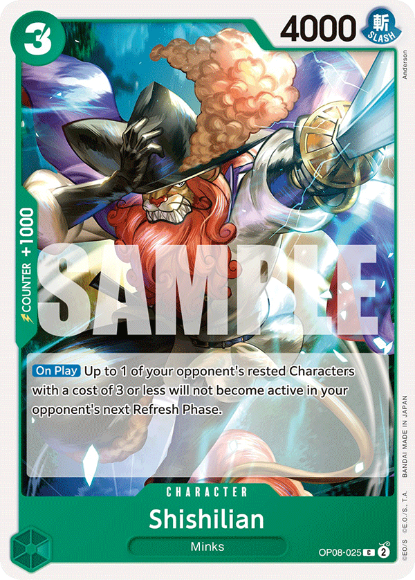 Shishilian - onepiece TCG Card