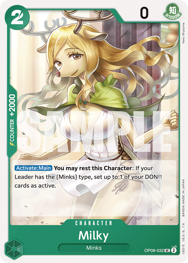 Milky - onepiece TCG Card