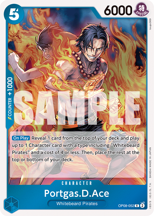Portgas.D.Ace - onepiece TCG Card