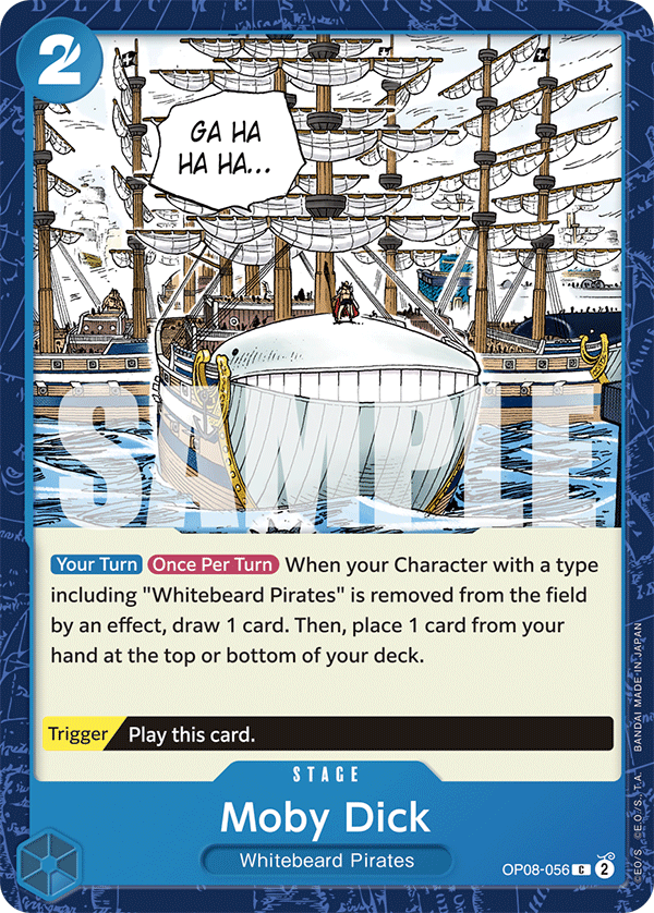 Moby Dick - onepiece TCG Card