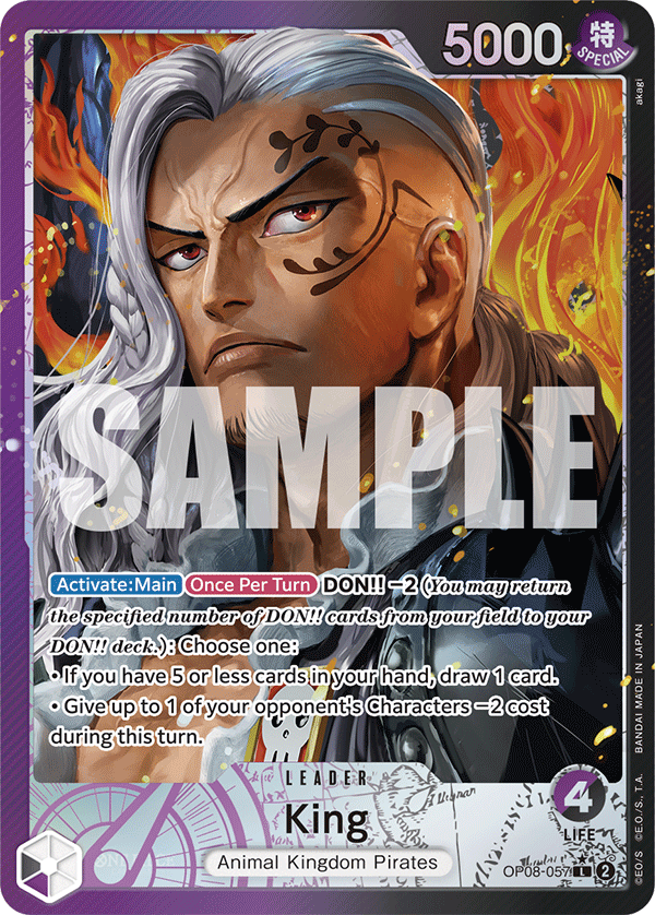 King - onepiece TCG Card