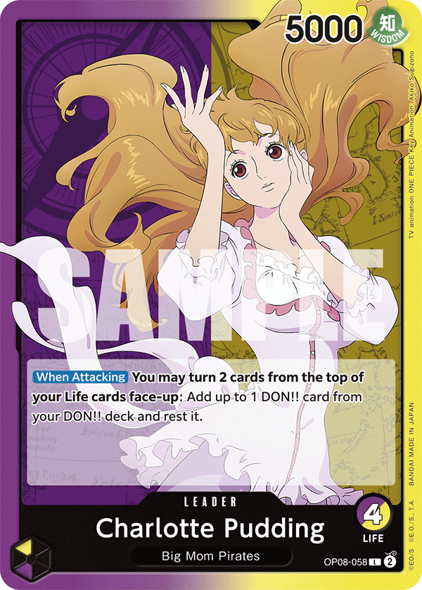 Charlotte Pudding - onepiece TCG Card