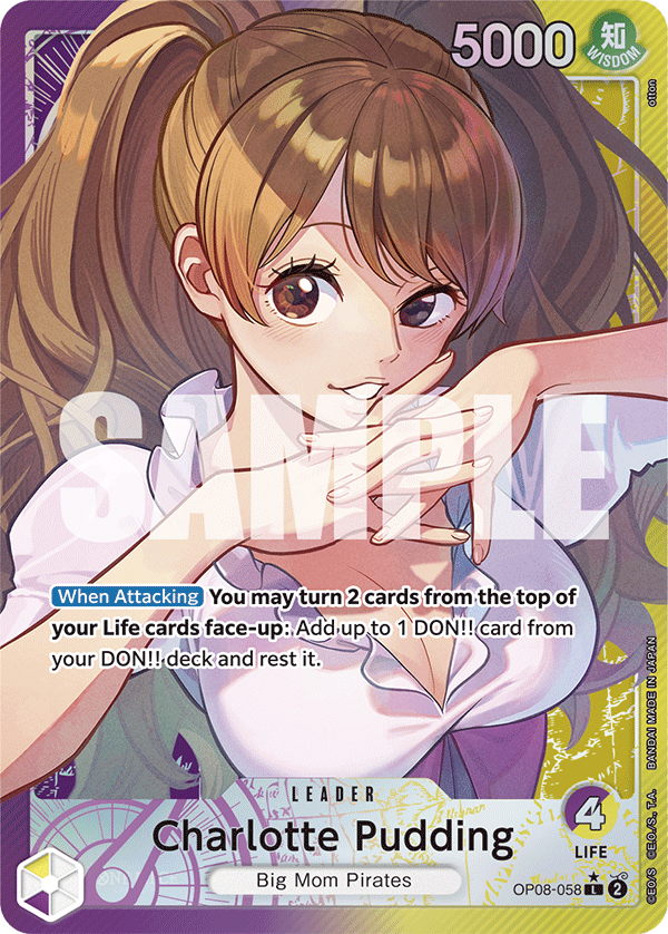 Charlotte Pudding - onepiece TCG Card
