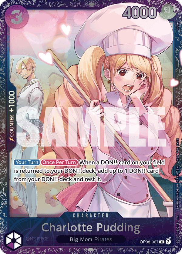 Charlotte Pudding - onepiece TCG Card